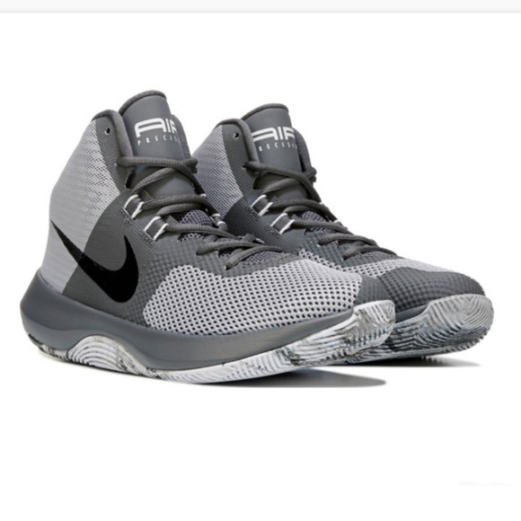 nike air precision grey basketball shoes